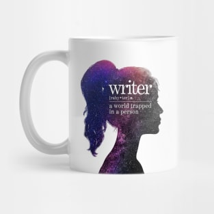 Writer: A World Trapped in a Person Mug